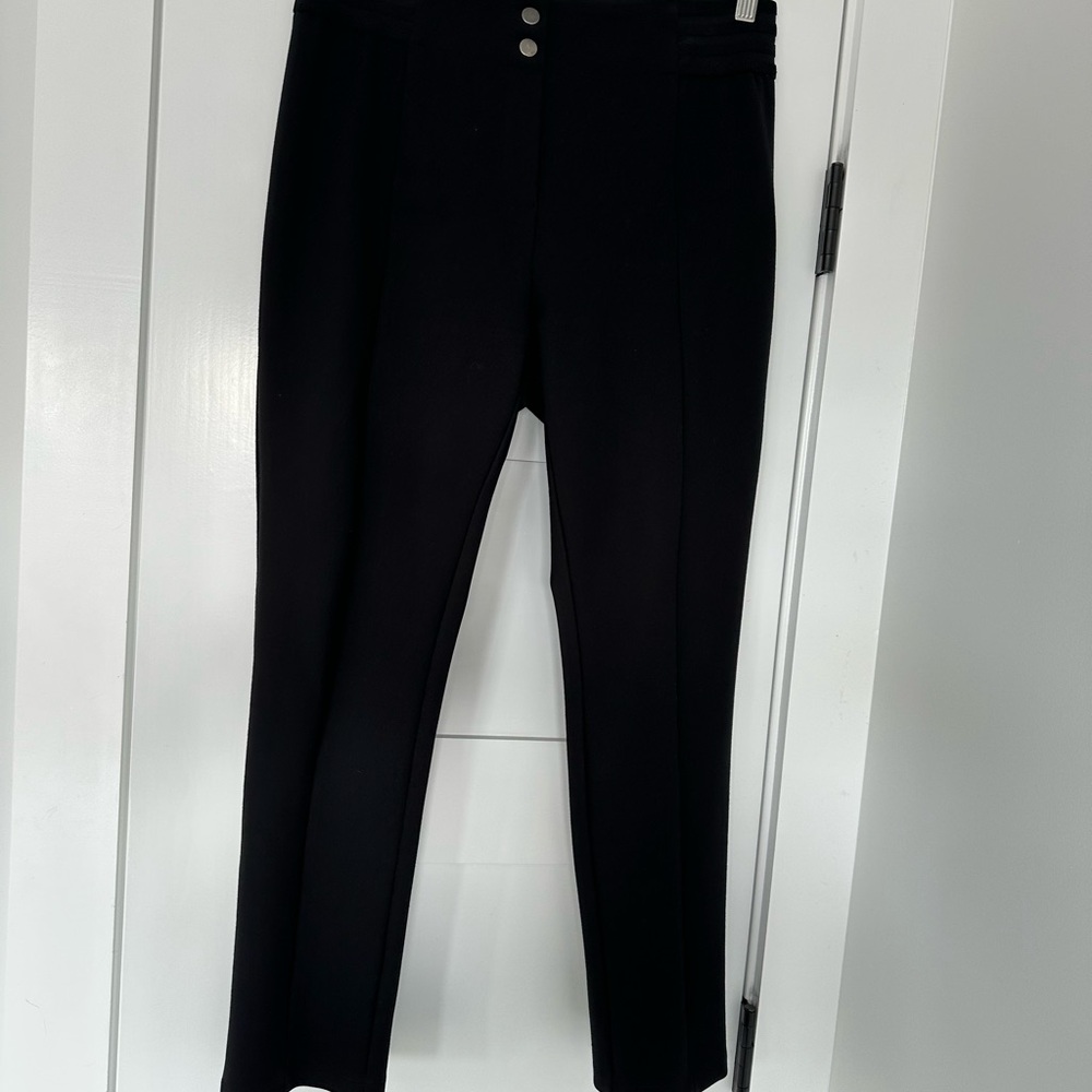 Black High-Waisted Pants